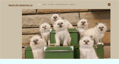 Desktop Screenshot of maplesroad.com